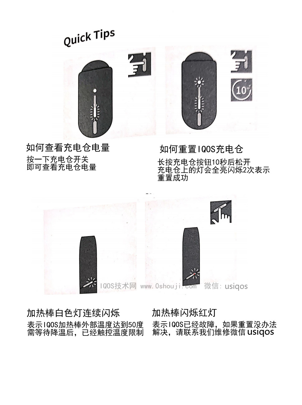IQOS 4th Generation Chinese Manual