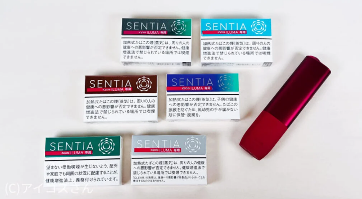 日本发布iluma入门款烟弹Sentia