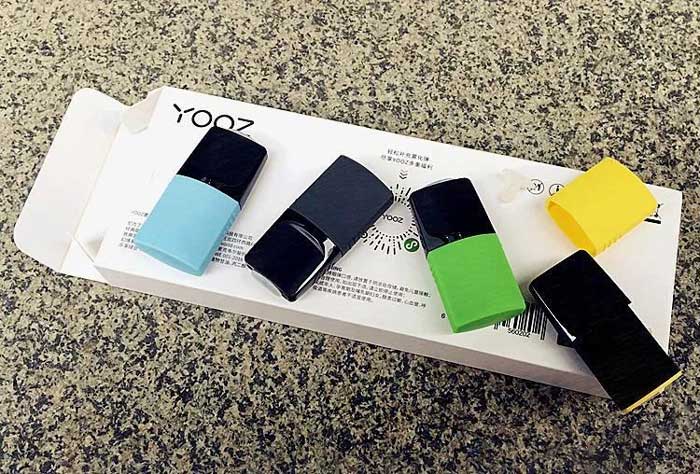 How long can yooz smoke e-cigarettes?