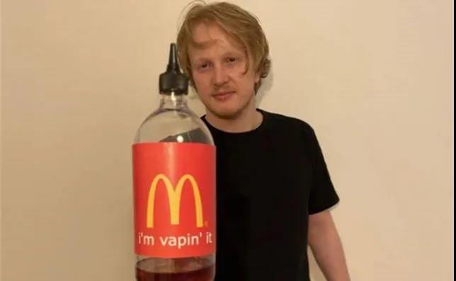 Big Mac-flavored e-cigarette