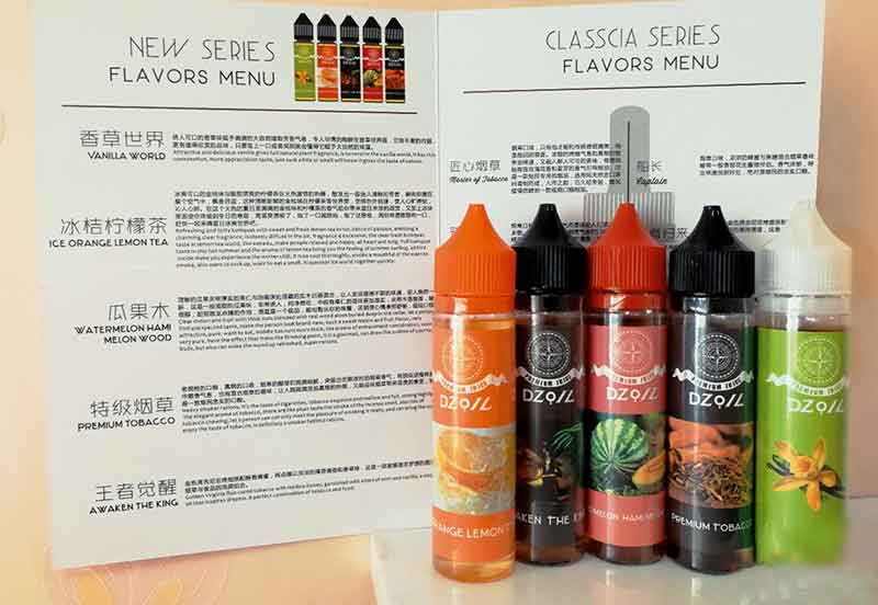 DZOIL Vitality Series E-Liquid Review
