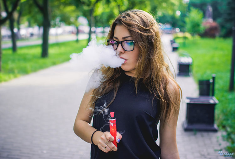 Firearms, electronic cigarettes