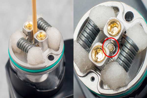How to use RDTA atomizer