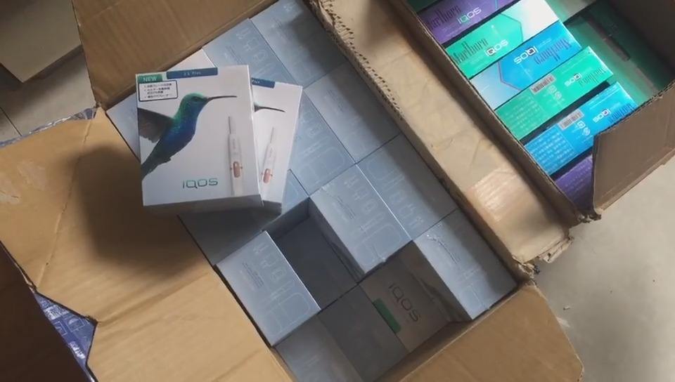 Unlicensed sale of trendy e-cigarette pods